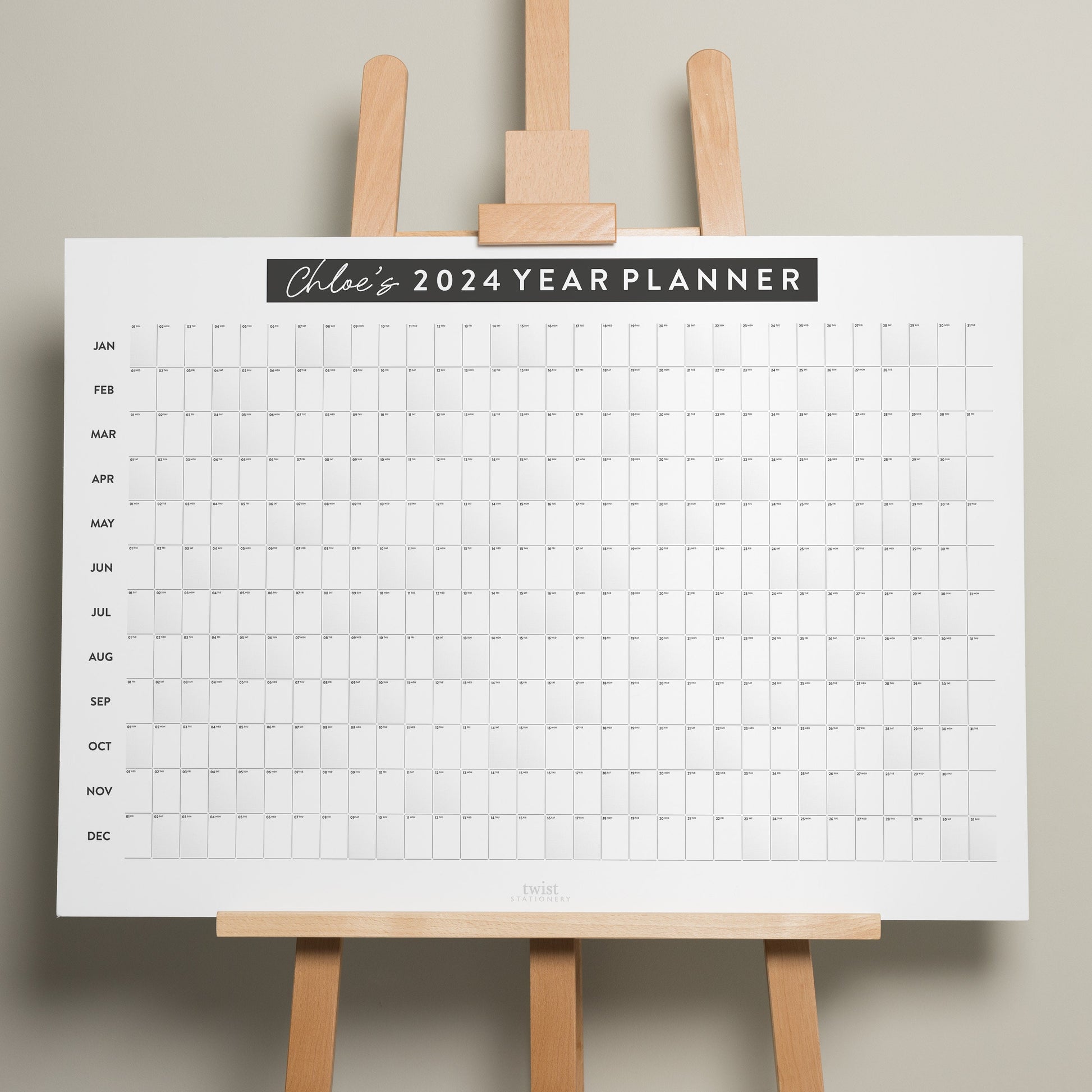 2024 Family Planner, 2024 Year Planner, A1 Wall Calendar, Monthly Planner, Holiday And Family Planner, Portrait And Landscape Office Planner