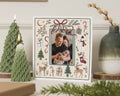 Photo Christmas Card, Personalised Christmas Card, Family Christmas Cards, Custom Xmas Card, Illustrated Festive Christmas Card
