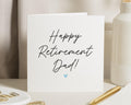 Retirement Card for Dad, Happy Retirement Card, Retirement Card for Him, Dad Retirement Card, Personalised Retirement Card
