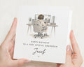 Grandson Birthday Card, Personalised Birthday Card for Grandson, Gaming Birthday Card for Boy, Gamer Birthday Card, Boys Birthday Card