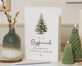 Boyfriend Christmas Card, First Christmas Together Card, 1st Christmas Card for Him, Xmas Card for Boyfriend, Romantic Partner Card