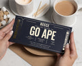 Personalised Go Ape Gift Voucher, Adventure Gift For Him Or Her, Gold Foil, Custom Experience Ticket