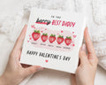 Valentines Day Card for Daddy, Berry Best Daddy Card, Personalised Valentines Card, Cute Valentines Card for Dad, Card from Kids