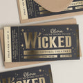 Personalised Theatre Gift Voucher, Wicked Theatre Ticket, Musical Theatre Ticket, Surprise Broadway Ticket, Scratch To Reveal, Memorabilia