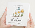 Teacher Thank You Card, Personalised Teacher Card, End of Term Card, Teaching Assistant Card, Nursery Teacher Card, Helping Me Grow Card