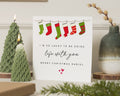 Christmas Card for Partner, Personalised Christmas Card for Him, Life With You Card, Cute Christmas Card, Stocking Card for Boyfriend