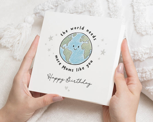 Birthday Card for Mum, Mum Birthday Card, Happy Birthday Mum Card, Mother's Birthday Card, Cute Birthday Card for Her, Mummy Birthday Card