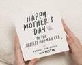 Mother's Day Card from the Dog, Happy Mother's Day Card, Bestest Hooman Card, Personalised Dog Mum Card, Cute Mother's Day Card