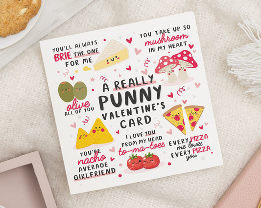Funny Valentines Day Card, Pun Valentines Card, Valentines Card for Her, Valentines Card for Him, Cute Valentine Card, Punny Card
