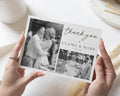 Personalised Wedding Thank You Cards, Photo Thank You Cards, Wedding Thank You Card, Folded Thank You Cards, Thank You Card for Wedding