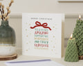 Christmas Card for Girlfriend, Girlfriend Christmas Card, Xmas Card for Her, Romantic Christmas Card, Cute Festive Card for Partner