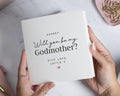 Will You Be My Godmother Card, Personalised Godmother Proposal Card, Godparent Card, Christening Card, Godmother Gift, From Baby