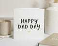 Happy Dad Day Card, Fathers Day Card, Card for Dad, Fathers Day Gift, Simple Fathers Day Card, Card for Him, Card from Kids