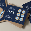 Birthday Scratch Card For Dad, Personalised Dad Birthday Gift, Scratch To Win Card, Gift for Dad Birthday, Scratch Card For Dad, Unique Gift