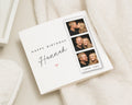 Birthday Card for Her, Personalised Birthday Card, Photo Birthday Card, Girlfriend Birthday Card, Wife Birthday Card, Romantic Birthday Card