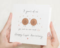 Funny 7th Anniversary Card, Copper Anniversary Card, Wedding Anniversary Card, 7 Years Card for Husband, Wife, Partner