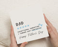 Fathers Day Card for Dad, Funny Fathers Day Card, Dad Card, Fathers Day Card from Son or Daughter, Exceptional Parenting Card