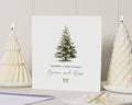 Personalised Christmas Card, Merry Christmas Card, Christmas Card for Couple, Custom Christmas Card, Couples Christmas Card, Tree Card