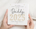 First Fathers Day Card, Fathers Day Card from Baby, Personalised Fathers Day Card, Daddy Fathers Day Card, 2025 Fathers Day Card