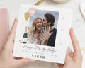 30th Birthday Card for Fiancée, Personalised Photo Birthday Card, Birthday Card for Her, Romantic 30th Birthday Card