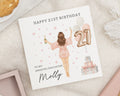 21st Birthday Card for Daughter, Personalised Birthday Card, Birthday Card for Her, 21st Birthday Card, Daughter Birthday Card