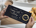 50th Birthday Scratch to Reveal Card, Holiday Reveal Gift Voucher, Birthday Surprise Trip, Personalised Ibiza Gift Voucher