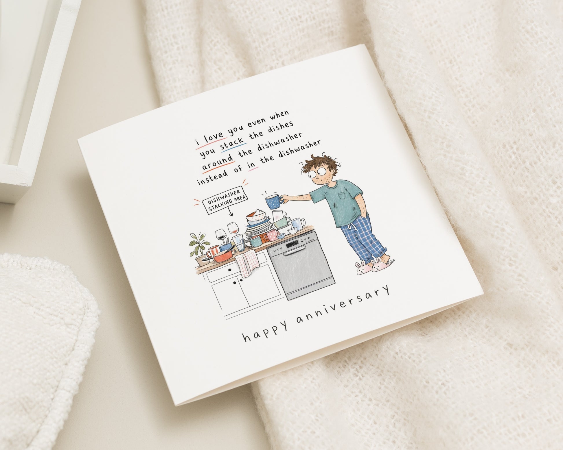 Funny Anniversary Card for Husband, Anniversary Card for Him, Boyfriend Anniversary Card, Husband Card, Love Card for Partner