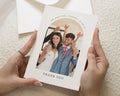 Personalised Wedding Thank You Cards, Photo Wedding Thank You Card, Simple Folded Thank You Cards, Wedding Thank You Postcard, A6 5x7