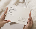 Personalised Save the Date Card, Wedding Save the Date Card, Save the Date Cards, Simple Minimal Save the Date, Custom Wedding Card