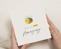 Good Luck Card, Bee Pun Card, Youll Bee Amazing Card, Encouragement Card, Cute Good Luck Card, Card for Friend, Exam Card, Thinking of You