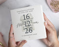 New Home Card, Personalised Housewarming Card, Congratulations Card, Custom Address Card, New Home Gift, House Card, New Home for Couple