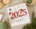 First Christmas Engaged Card, Personalised Engagement Christmas Card, Engaged Christmas Card, 2025 Christmas Card, Couple Christmas Card