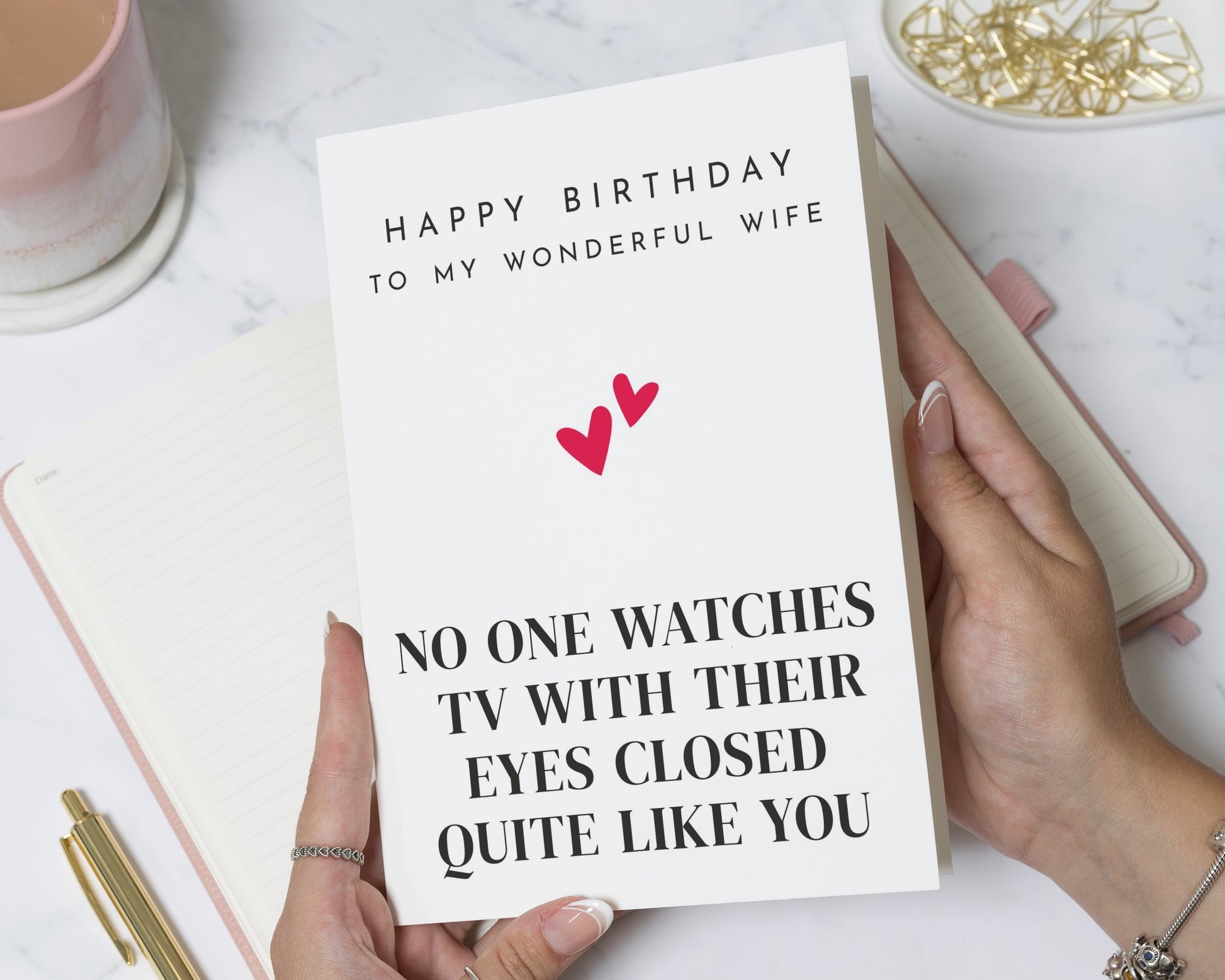 Wife Birthday Card, Funny Card for Wife, Birthday Card for Her, Romantic Wife Card, Humorous Birthday Card, Love Card for Wife
