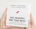 Birthday Card for Mum, Mum Birthday Card From Daughter, Funny Birthday Card for Mum, Cute Mum Card, Birthday Cards for Her, Mummy Card