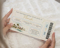 Personalised Holiday Reveal Ticket, Pack Your Bags Gift Voucher, Florida Trip Boarding Pass, Custom Travel Surprise