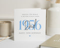 70th Birthday Card for Dad, Dad Birthday Card, 70th Birthday Card, Card for Him, Personalised Birthday Card for Dad, 1956 Birthday Card