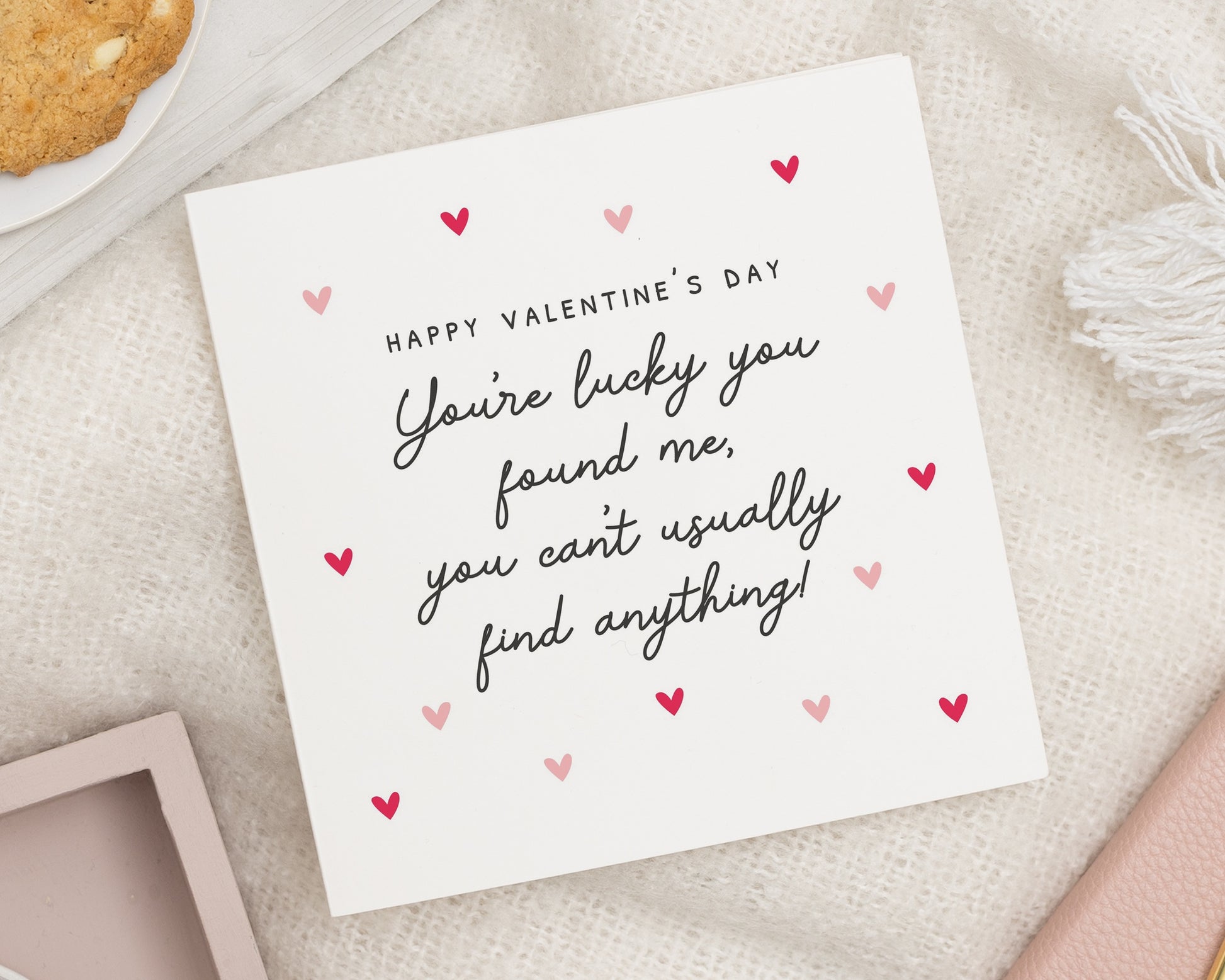 Funny Valentines Day Card, Valentines Card for Him, Valentines Card for Her, Cute Romantic Card