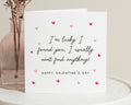 Funny Valentines Day Card, Valentines Card for Him, Valentines Card for Her, Cute Valentine Card, Romantic Card, Personalised Card