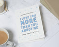 Funny Birthday Card for Boyfriend, Birthday Card for Girlfriend, Romantic Birthday Card for Husband, Wife Birthday Card, I Love You Card