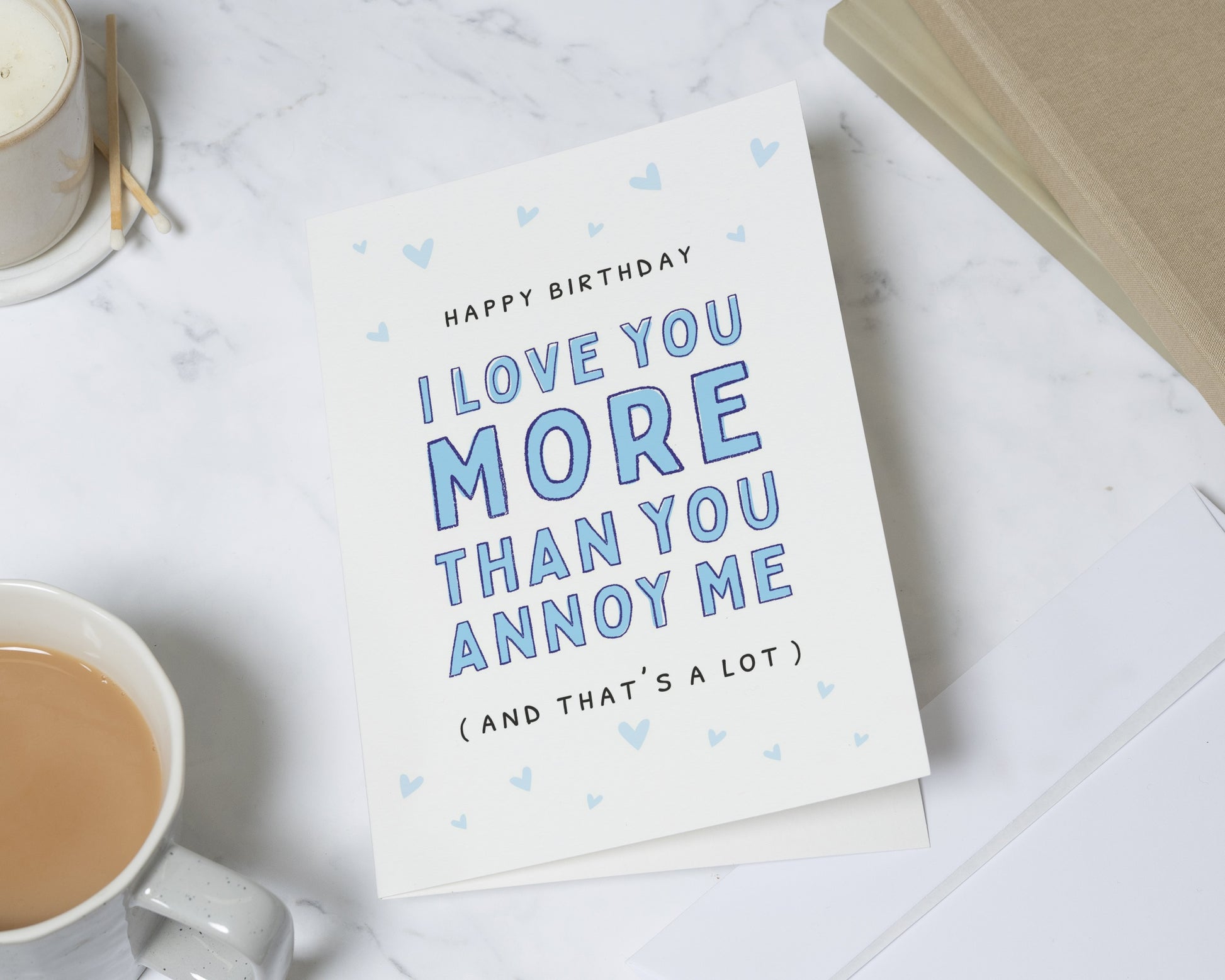 Funny Birthday Card for Boyfriend, Birthday Card for Girlfriend, Romantic Birthday Card for Husband, Wife Birthday Card, I Love You Card