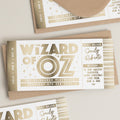 The Wizard Of Oz Ticket, Theatre Ticket, Personalised Musical Theatre Ticket, Surprise Broadway Ticket, Scratch To Reveal, Memorabilia