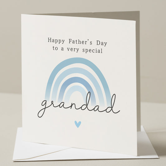 Special Grandad Card, Fathers Day Gift For Grandad, Fathers Day Card From Grandchildren, Happy Fathers Day To My Special Grandad, Grandpa