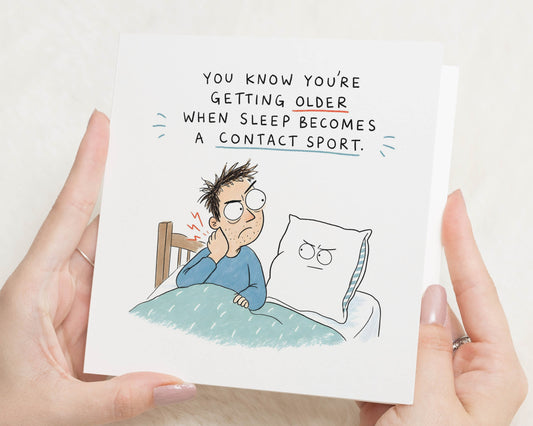 Funny Birthday Card, Birthday Card for Him, Getting Older Birthday Card, Birthday Card for Dad, Husband Birthday Card, Friend Birthday Card