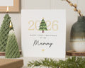 First Christmas Card for Mum, 1st Christmas Card for Mummy, New Mum Christmas Card, Christmas Card from Baby, Tree Card