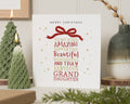 Christmas Card for Granddaughter, Merry Christmas Card, Granddaughter Christmas Card, Personalised Christmas Card for Granddaughter