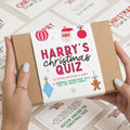 Christmas Advent Quiz Party Game, Personalised Christmas Stocking Filler, Christmas Advent Game, Christmas Eve Gift, Christmas Table Present