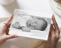 Baby Photo Folded Thank You Cards, New Baby Photo Thankyou Cards, Baby Personalised Thank You Card, New Baby Boy Announcement Cards, Baptism