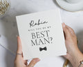 Will You Be My Best Man Card, Personalised Best Man Proposal Card, Best Man Card, Wedding Party Card, Custom Groomsman Card