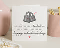 Valentines Day Card, Romantic Valentines Card, Card for Him, Card for Her, Cute Love Card, Happy Valentines Day Card, Anniversary Card