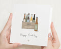 Personalised 40th Birthday Card for Him, Beer Birthday Card, Dad Husband Brother Friend, Custom Birthday Card for Men, 40th Birthday Cards